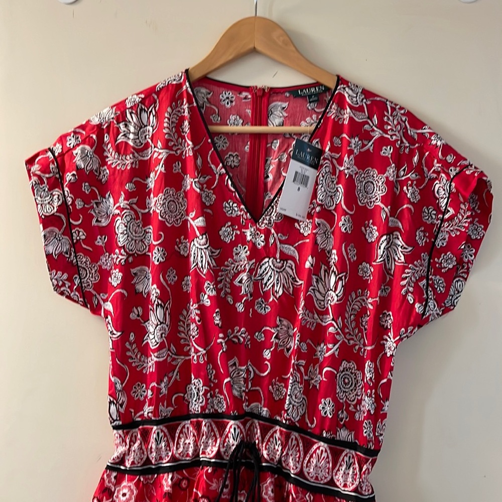 NWT Ralph Lauren Summer maxi dress size 8
